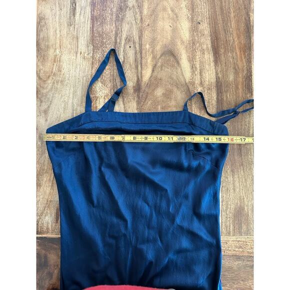 Von Troska Sydney Blue Sleeveless pure silk Maxi Dress Size Medium - Picture 7 of 8